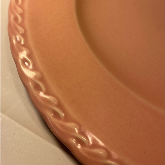 Pink Vernon Kilns California Pottery Platter - Picture 5 of 10